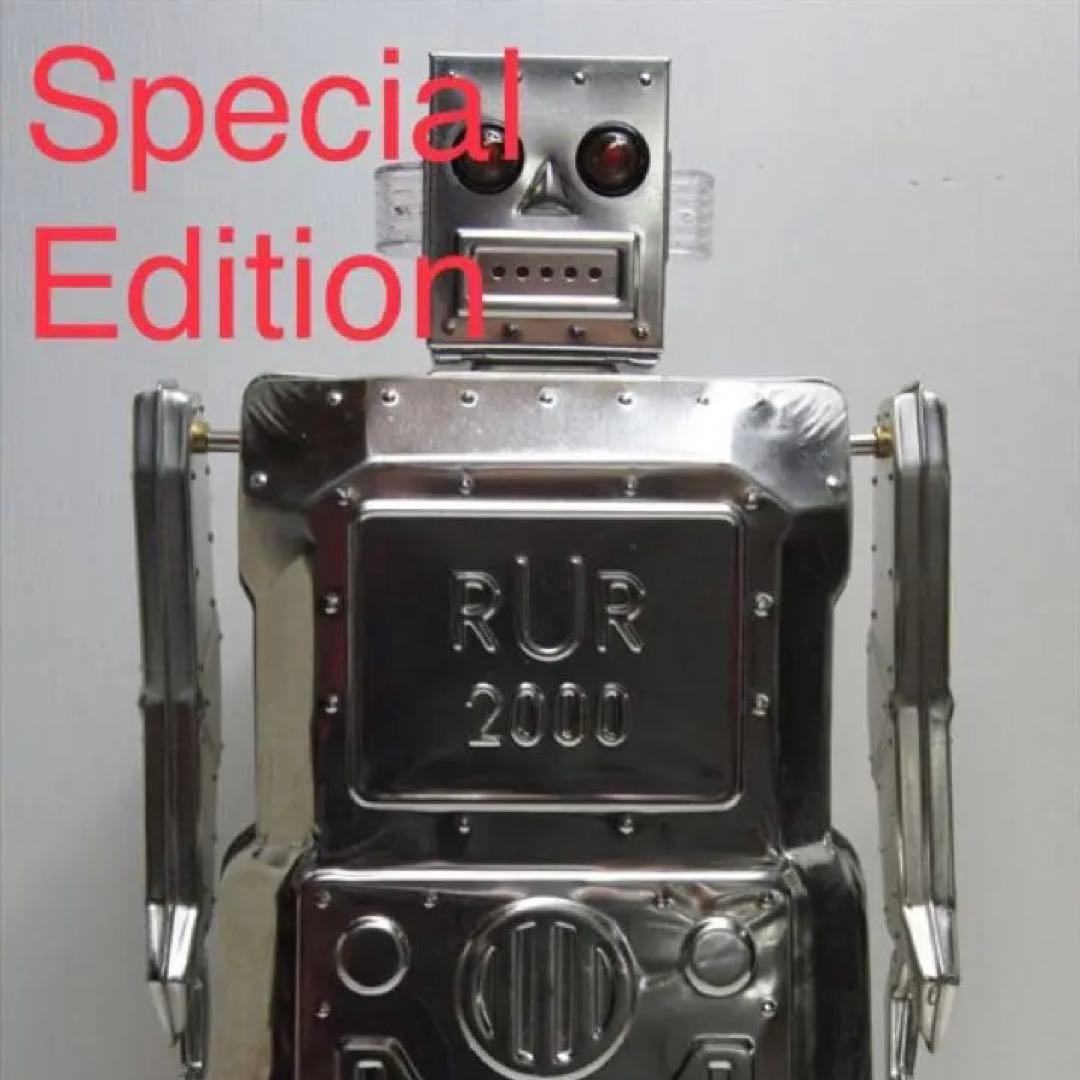 R-1 ロボット 電動歩行 ロボットR-1 シルバービンテージ ブリキおもちゃ