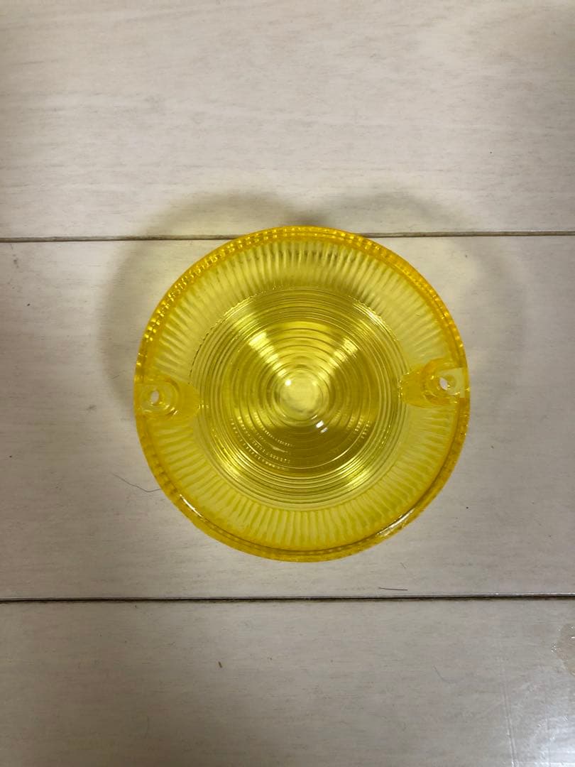 GT380 ウインカーレンズ　イエロー　黄色　黄ばみ　当時　サンパチ　クリア