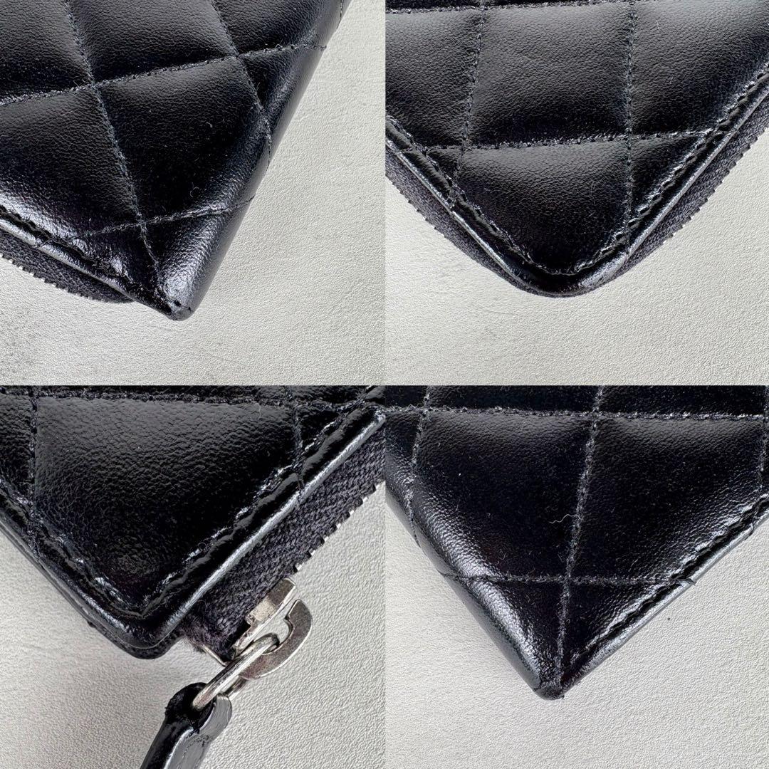 CHANEL シャネル　マトラッセ　キーリング付き　ケース