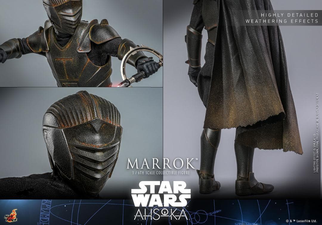 ホットトイズ 1/6 スター・ウォーズ：アソーカ マロック 新品 TMS117
