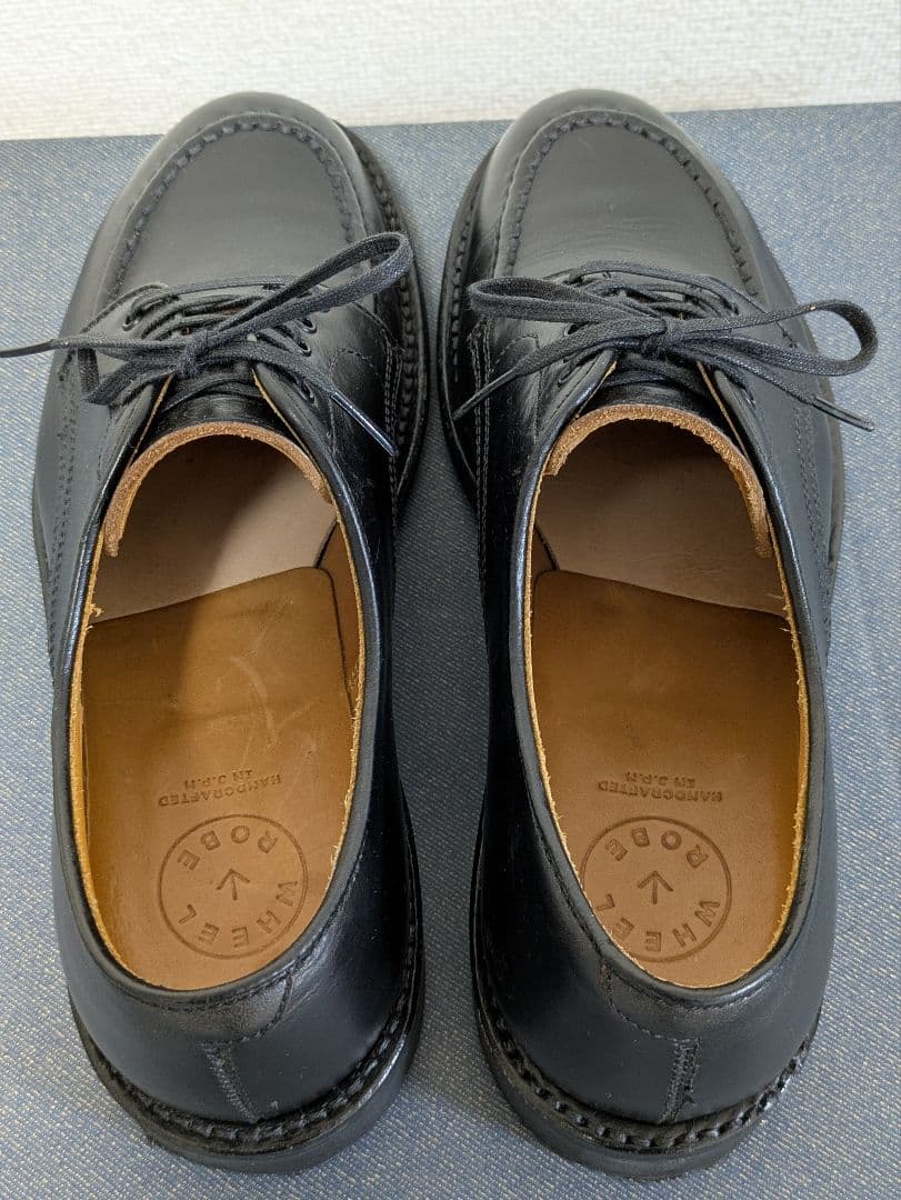 WHEEL ROBE ウィールローブ ヘビーステッチング モックトゥ サイズ7