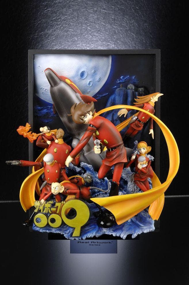 【未開封】サイボーグ009 立体ポスターアート R.A.W.S