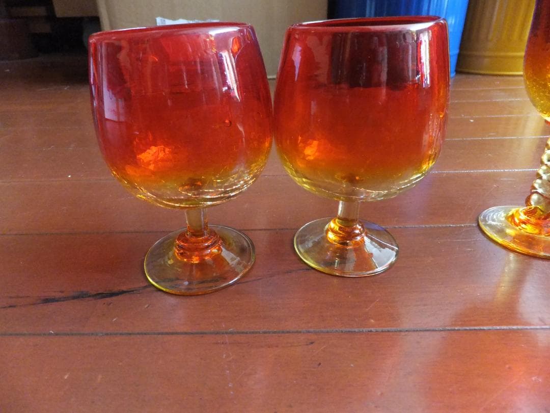 琉球ガラスのグラスなどのいろいろ１３個セット