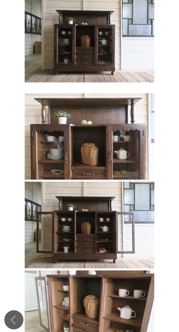 希少　アンティーク収納棚