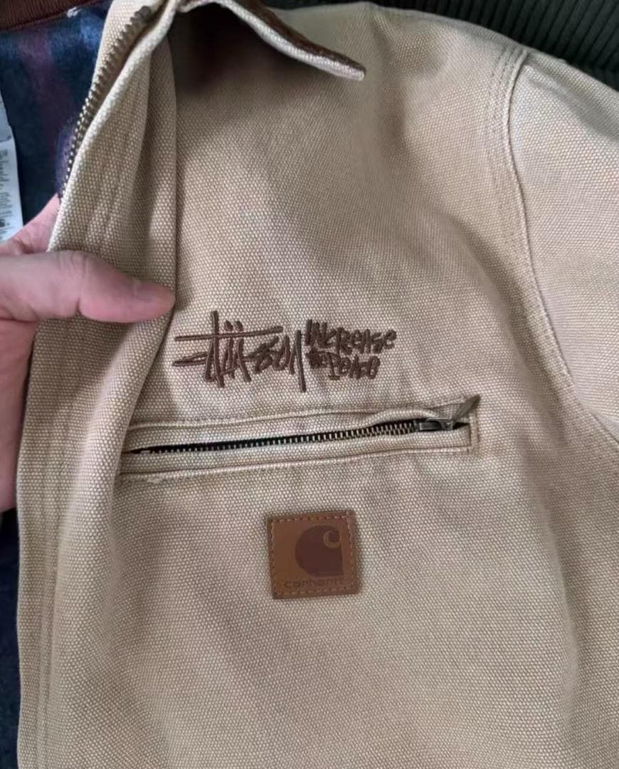 i97 Carhartt×Stussy 中古 J97 ウォッシュドジャケット
