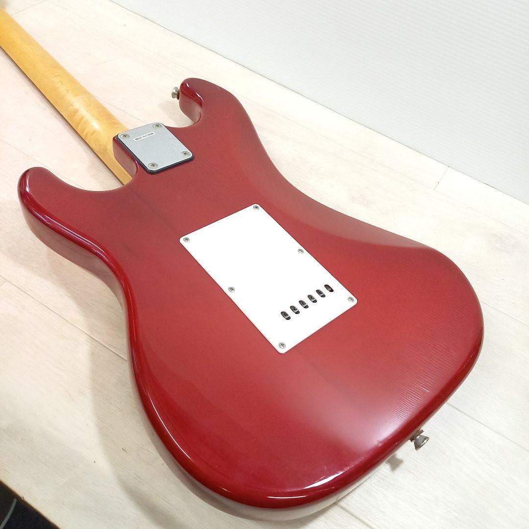 セット1 BUSKER'S BST-2H ストラトキャスター シースルーレッド