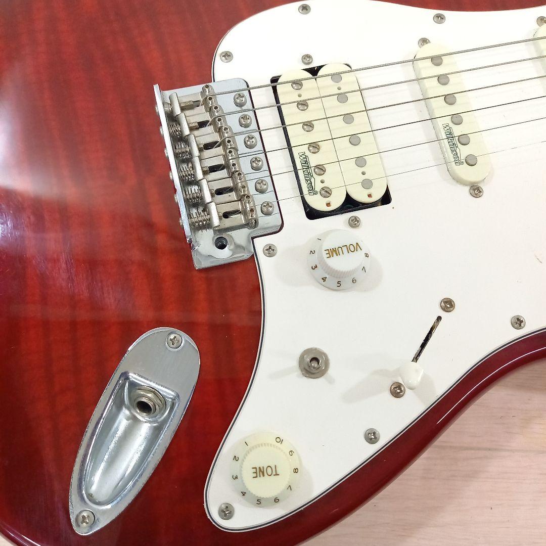 セット1 BUSKER'S BST-2H ストラトキャスター シースルーレッド