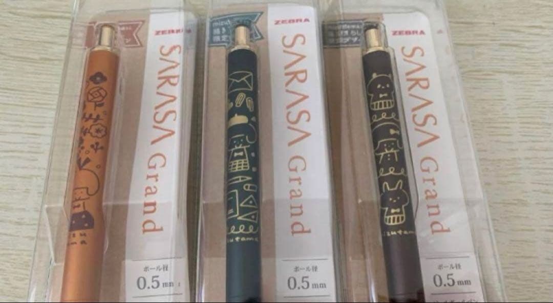 mizutamaさん　サラサグランド　エナージェル　ボールペン　ミズタマ