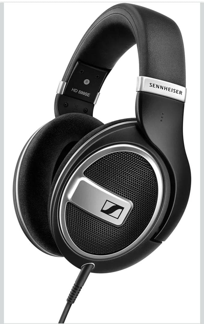 超美品 SENNHEISER HD 599SE 開放型 ヘッドホン ブラック
