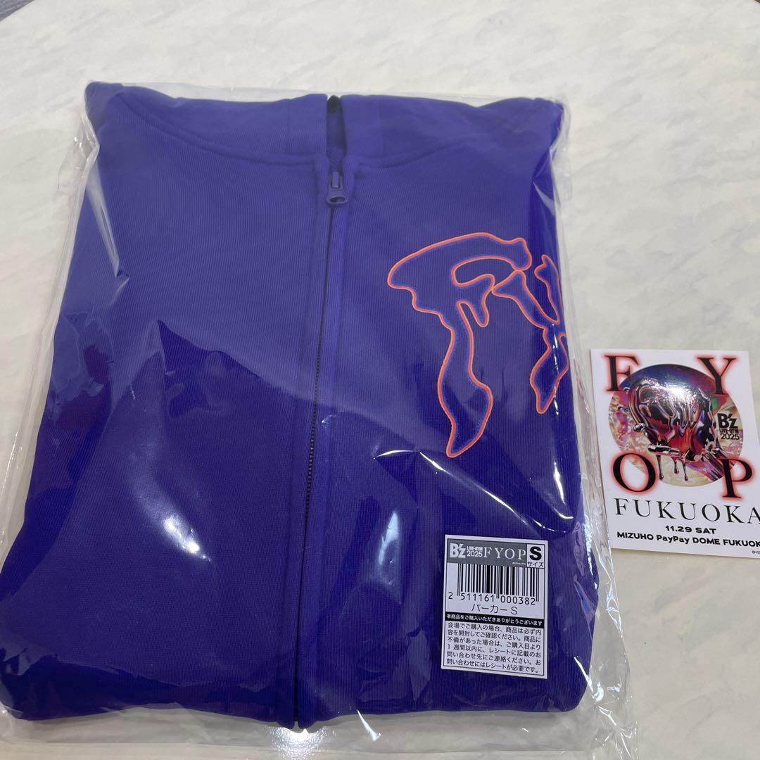 B'z FYOP パーカー Sサイズ　⭐︎シール付き