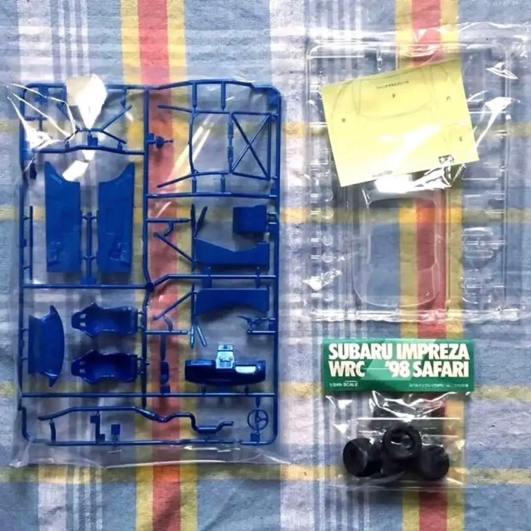 絶版 タミヤ 1/24 スバル・インプレッサ WRC 1998年 サファリ仕様