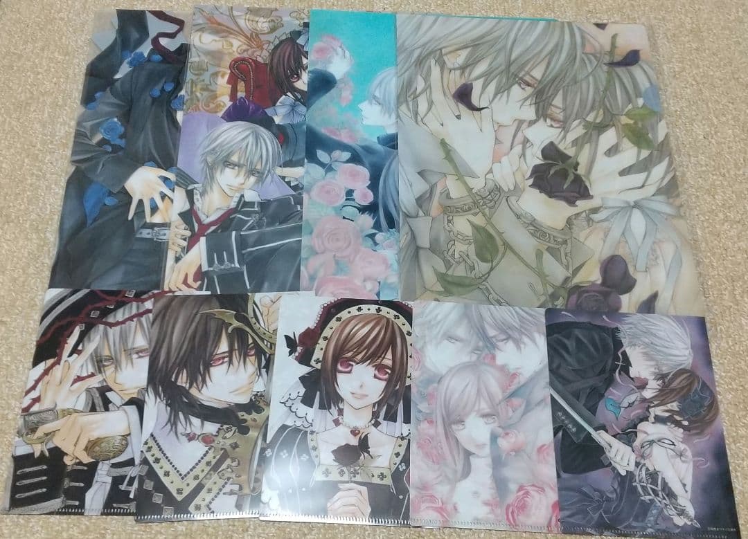 ヴァンパイア騎士　クリアファイル　まとめ