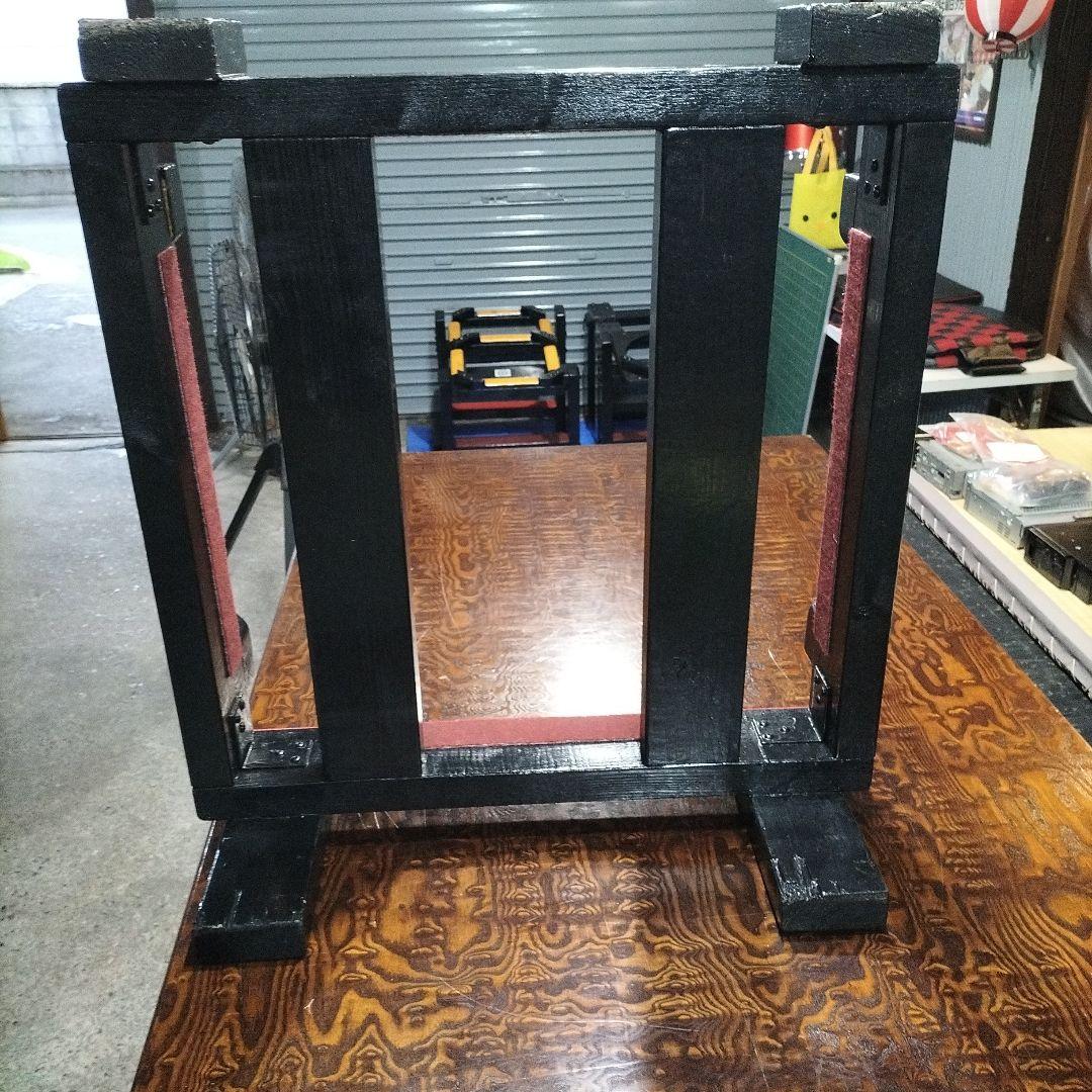 長胴太鼓　平打ち　立奏太鼓台　1.5尺〜2尺用中古品