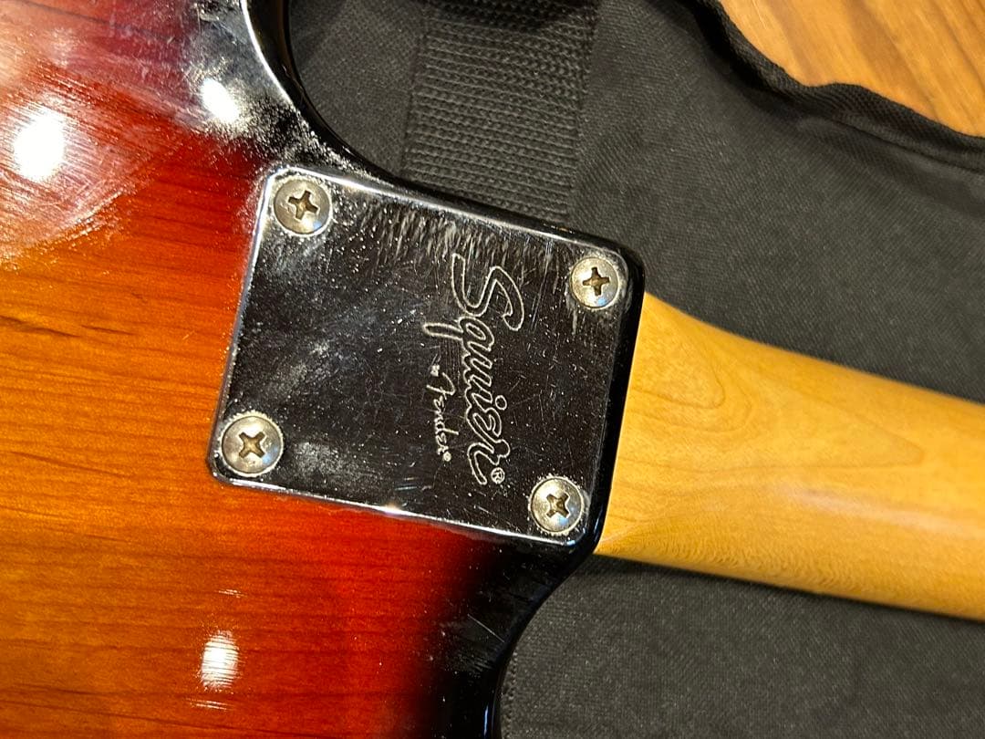 エレキギター サンバースト ギターケース付き