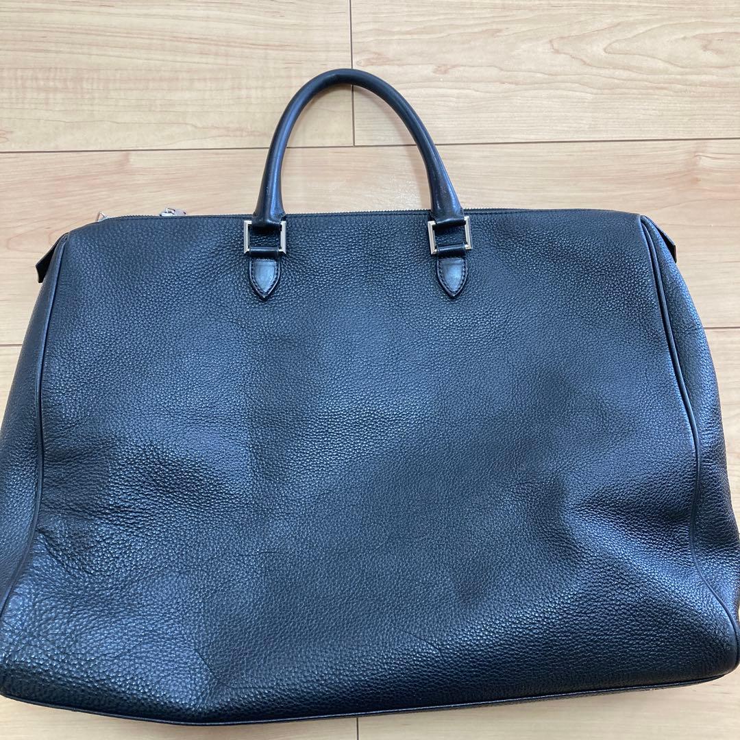 TOMORROWLAND ビジネスバッグ ブラック レザー