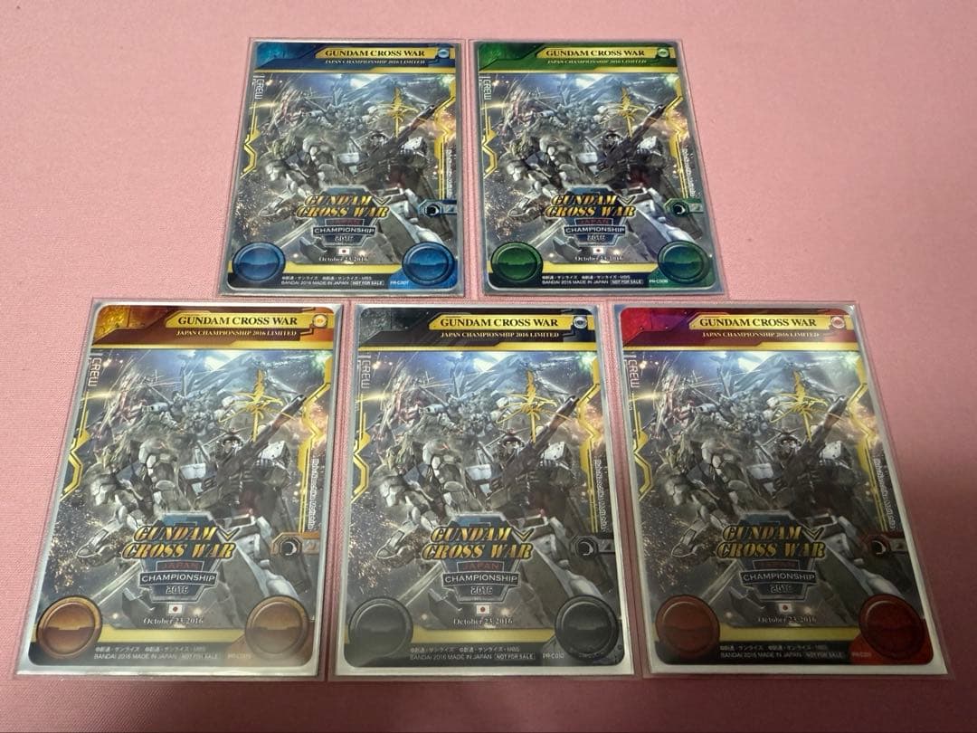 超希少 ガンダムクロスウォー JAPAN CHAMPIONSHIP 限定クルー3