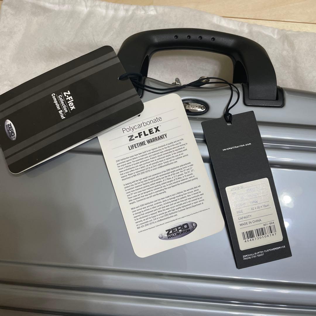 【未使用品】ZERO HALLIBURTON Z-FLEX グレー