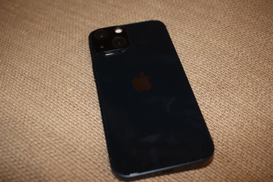 Apple iPhone 13 mini 本体256G バッテリー良好 カメラ△