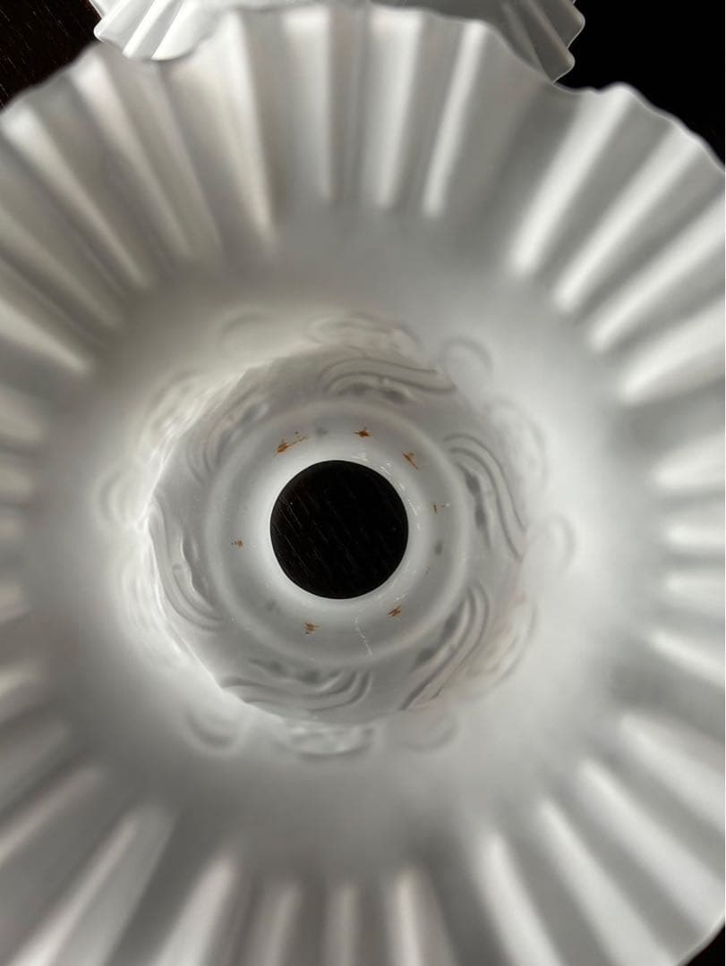 【USED】アンティーク風シャンデリア 5灯 ブラウン