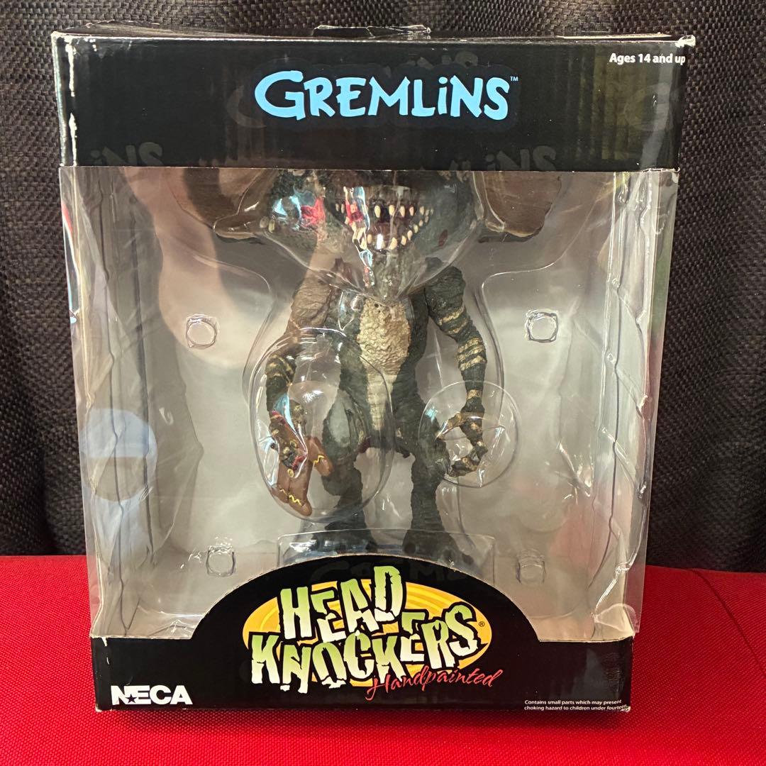 中身美品 NECA グレムリン ストライプ Head Knockers