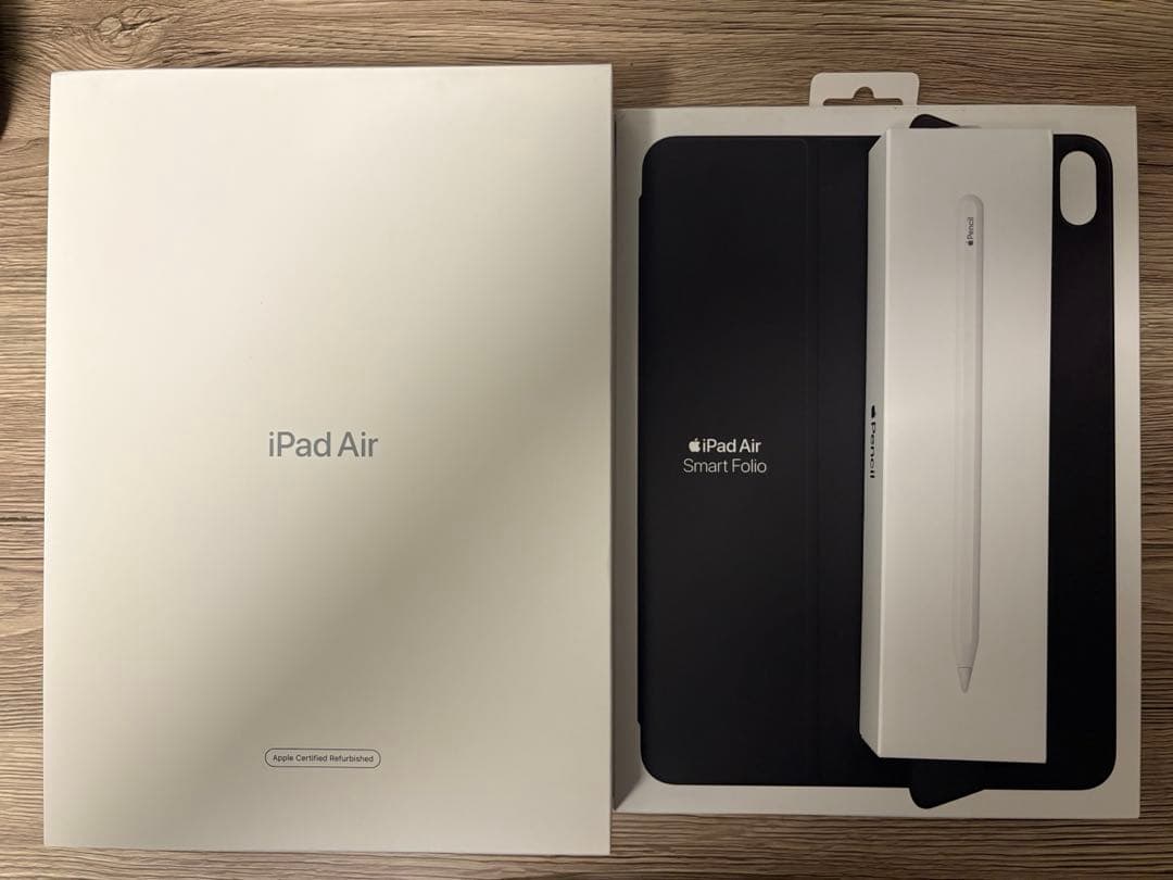 iPad Air 第5世代＋smart folio＋Apple pencil