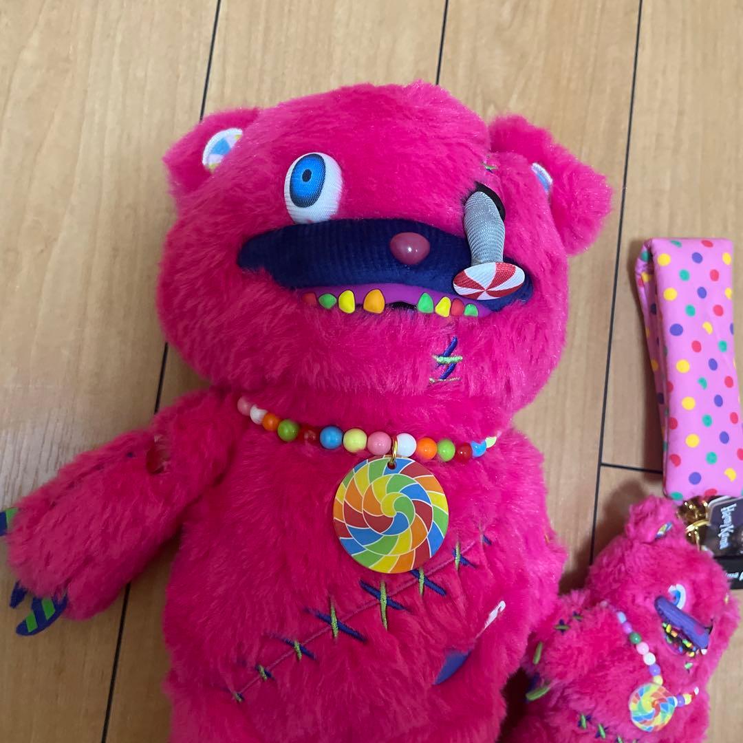 《新品未使用》USJハミクマ キャンディぬいぐるみ　キャンディキーチェーンタグ付