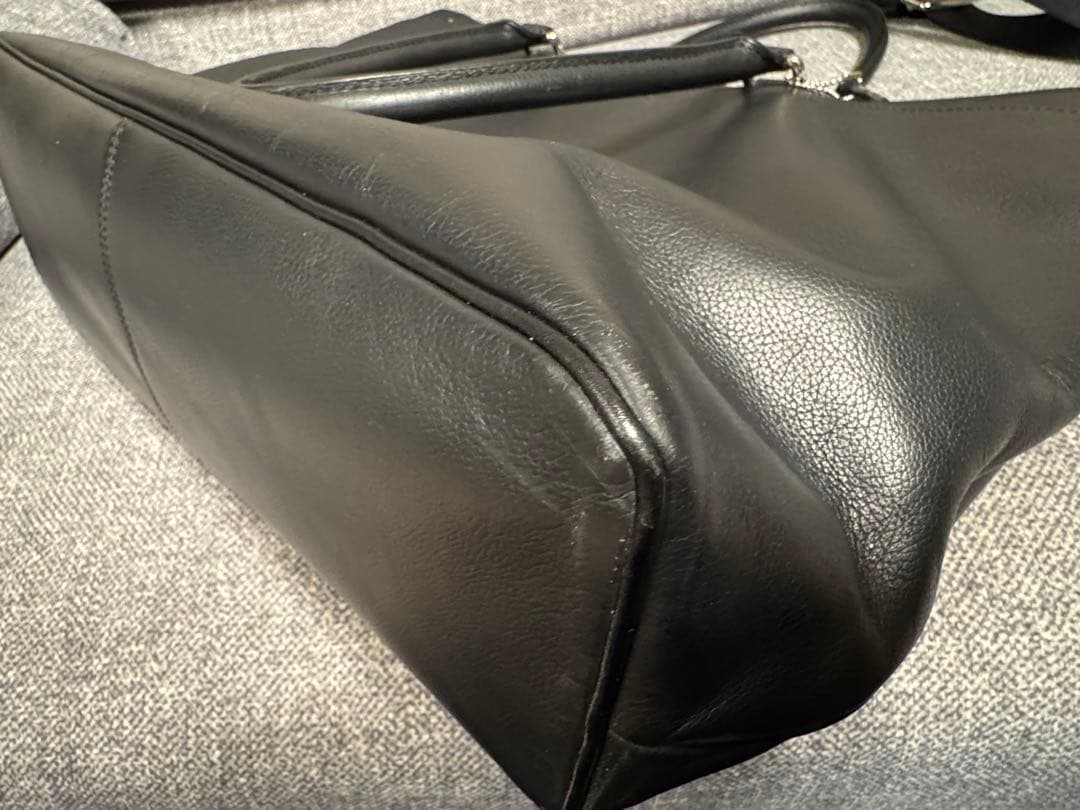 コーチ　COACH トート　バッグ　ビジネス　レザー　2way ブラック