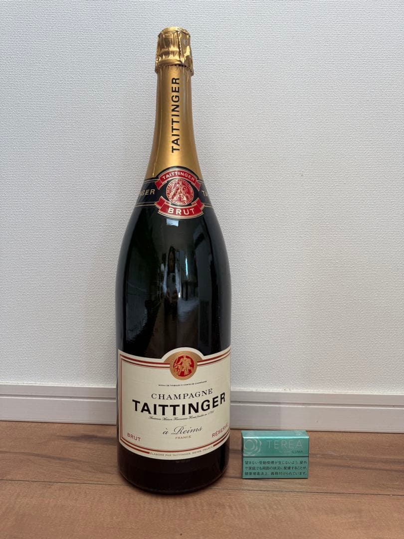 TAITTINGER シャンパン マグナムボトル 木箱入り　3000ml
