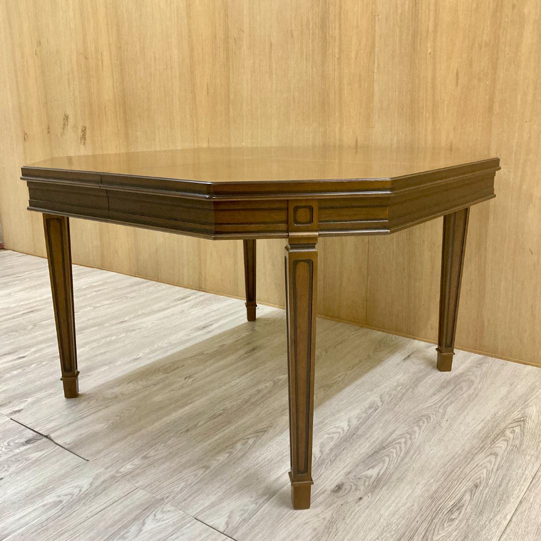 美品【マルニ】地中海ロイヤル 　パーティテーブル 　伸長式 　ダイニングテーブル