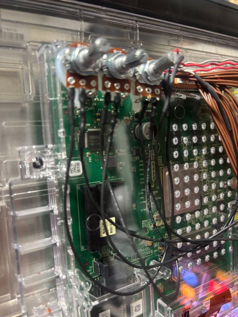 スマスロ 炎炎ノ消防隊　実機　データカウンター接続可能ユニット付　バイブスイッチ