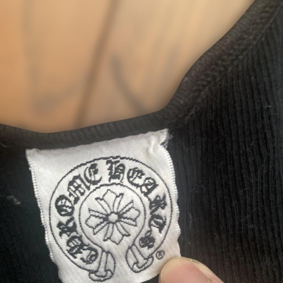 正規 クロムハーツ ビンテージ　正規品　ブラック 黒 タンクトップ