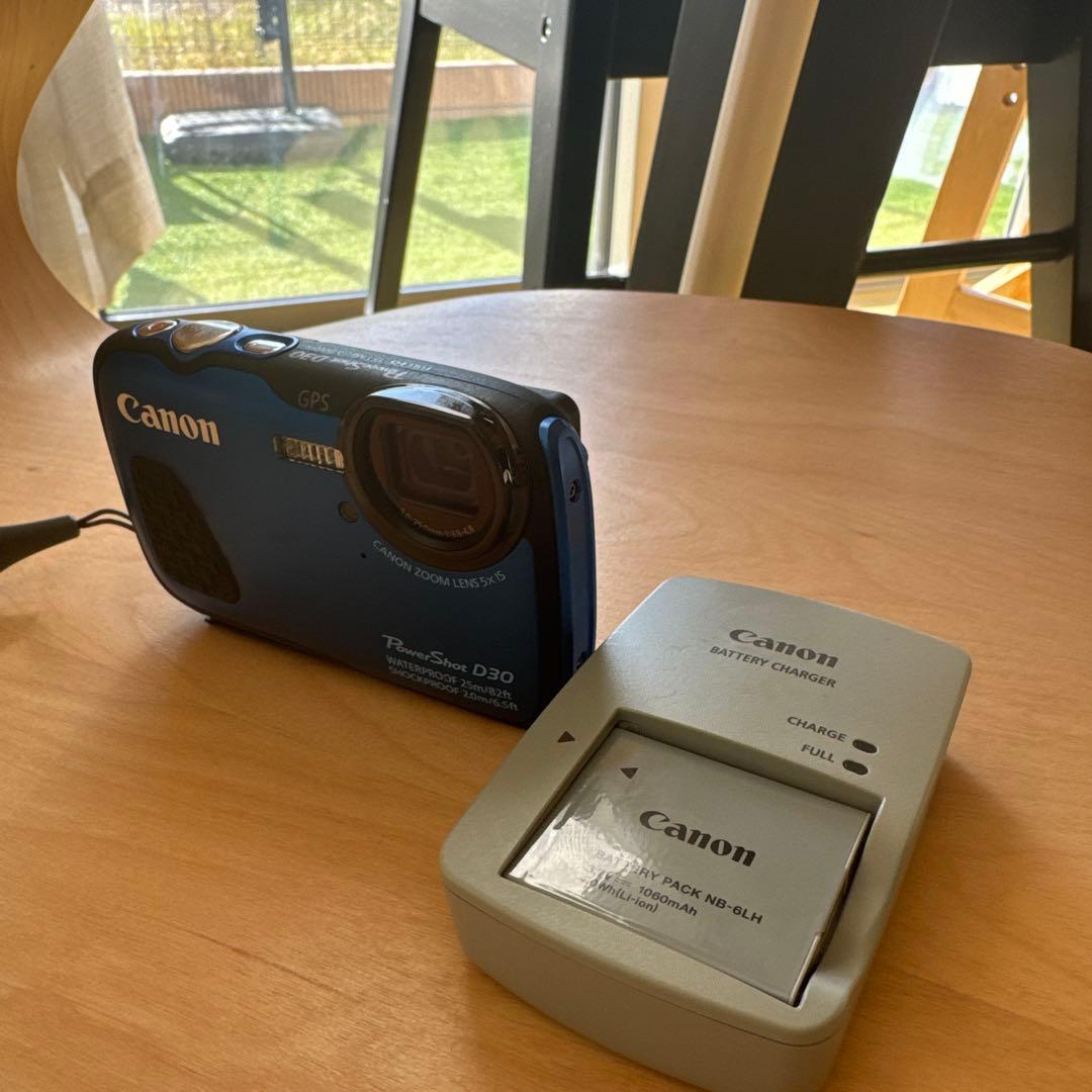 Canon PowerShot D30 防水デジタルカメラ
