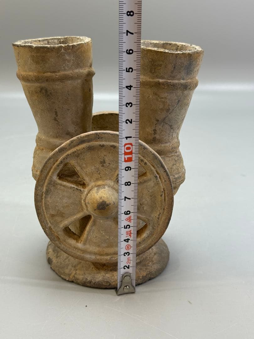 DT503 百済新羅 車輪形土器 古陶磁器