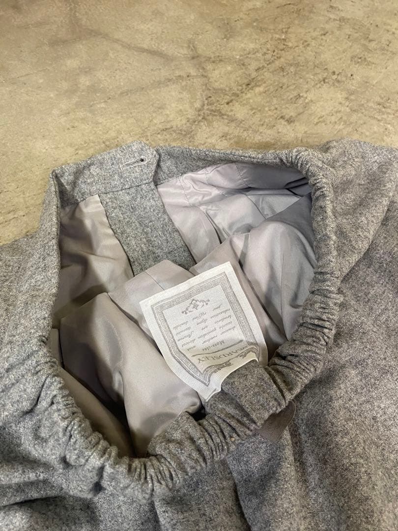 ビアズリー フラワー刺繍 ガウチョパンツ 美品