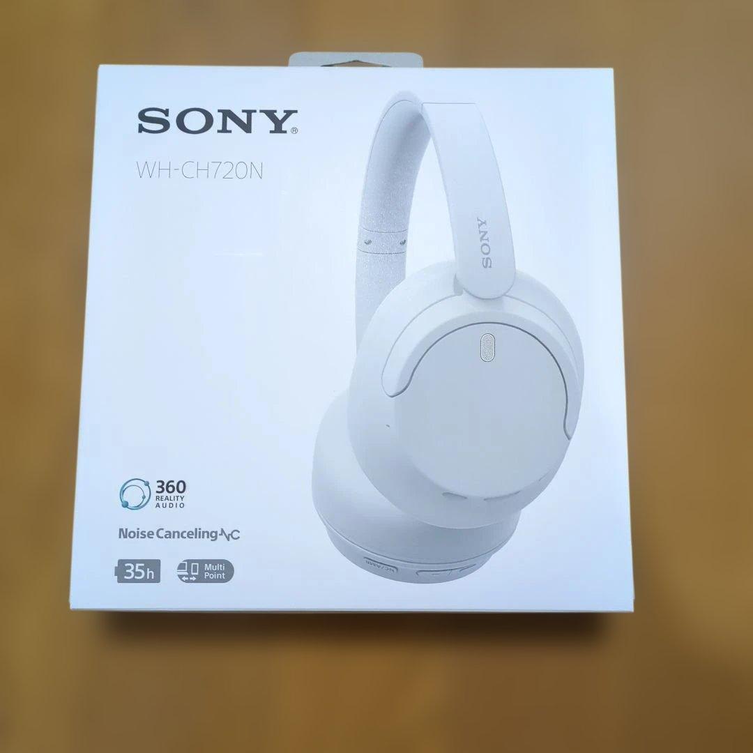 SONY ワイヤレスヘッドホン ホワイト