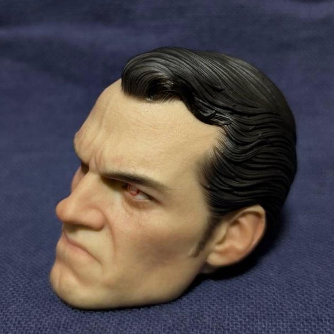 ①INART スーパーマン 1/6 カスタムヘッド 怒りver