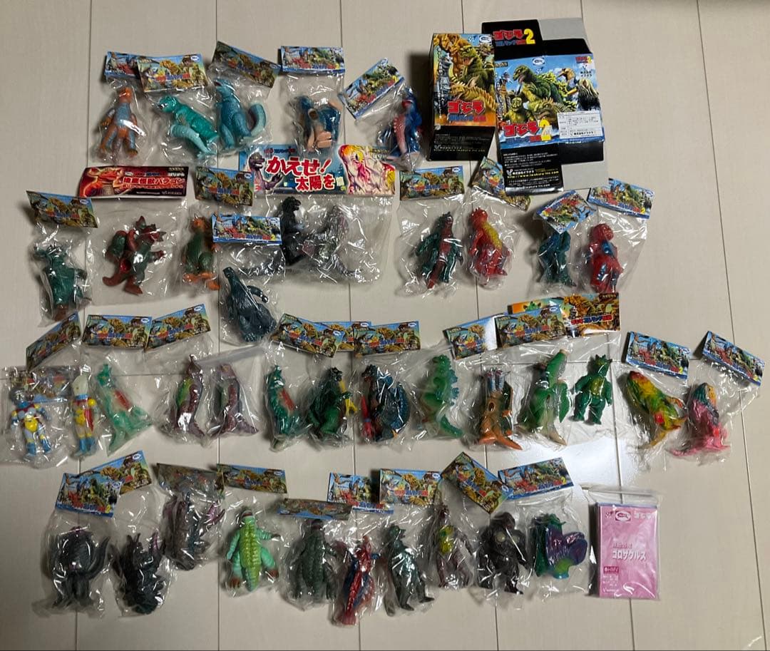 ゴジラ　ブルマァク伝説　珍色アリ　バラ売り&価格交渉不可