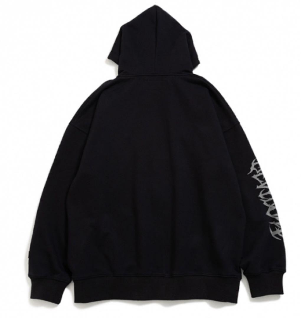 ミュージシャン SiM x Deviluse ZIP Hoodie Black S25001