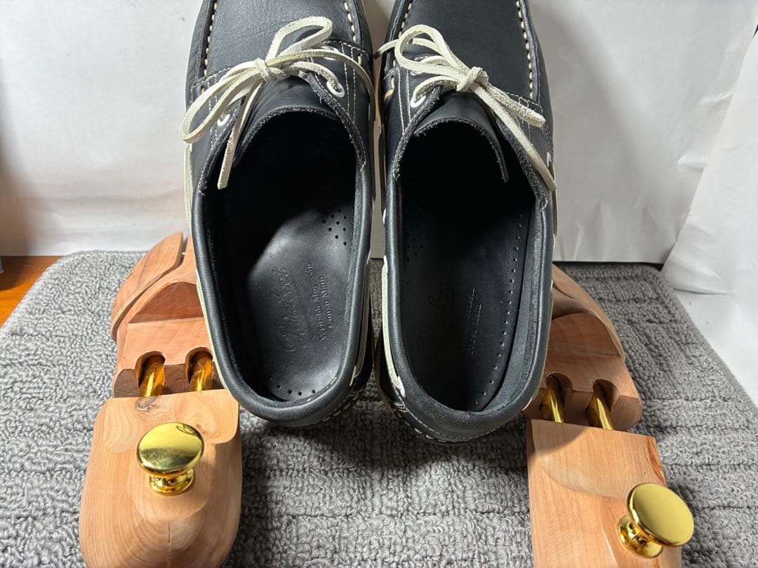 Paraboot バース ネイビー 6 1/2 6.5デッキシューズ