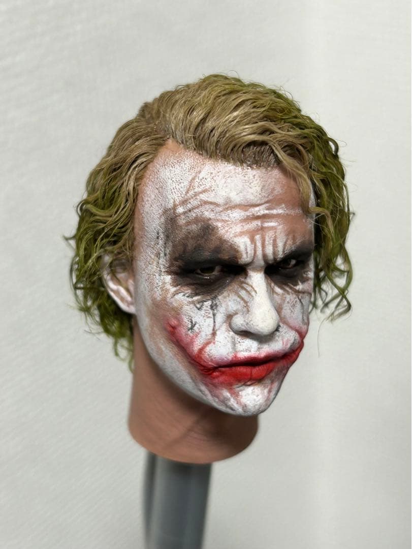 1/6 カスタム植毛ヘッド ダークナイト ジョーカー 審問1.0Ver