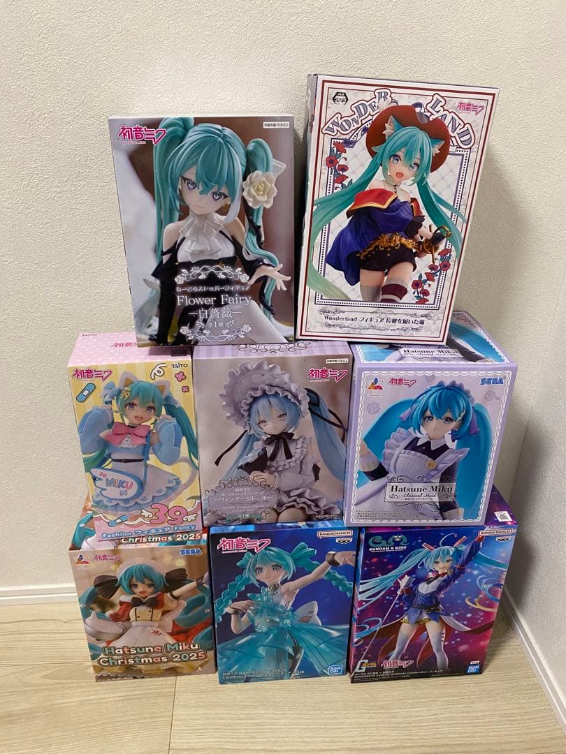 初音ミク フィギュアセット 8体