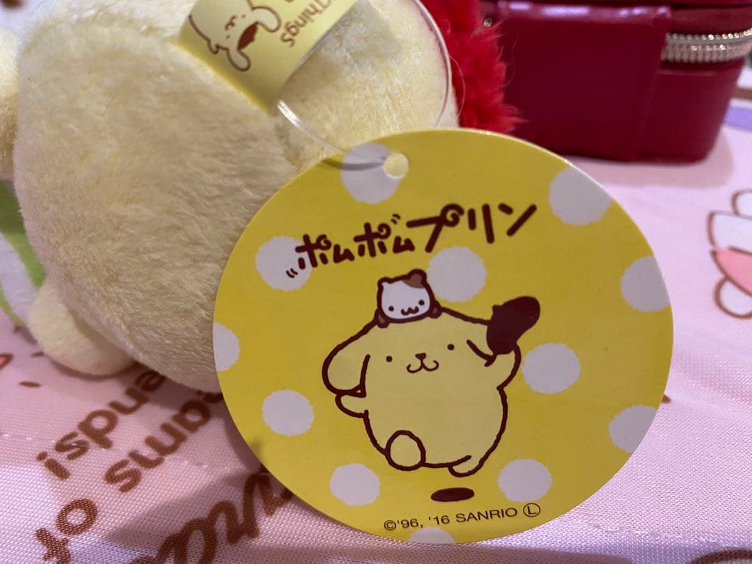 ［新品］ポムポムプリン・マフィン　ポムポムプリンカフェサンタマスコット☆セール✨
