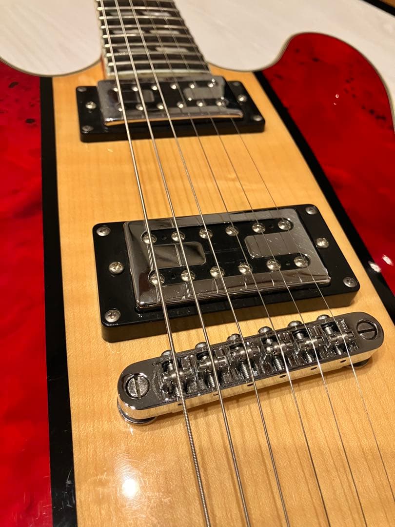 grote ES-335タイプセミアコ　ビグスビー　ケース付き