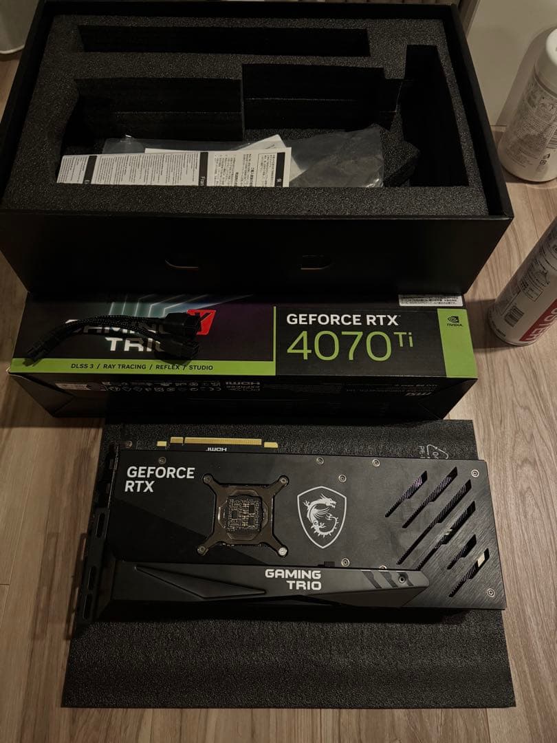 グラフィックボード・グラボ・ビデオカード MSI GeForce RTX 4070 Ti Gaming X TRIO