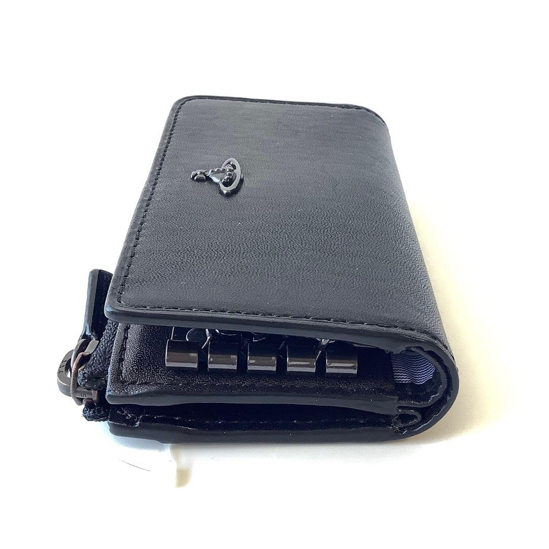 新品★ヴィヴィアンウエストウッド★コッパーキーケース小銭入れミニ財布★ブラック黒