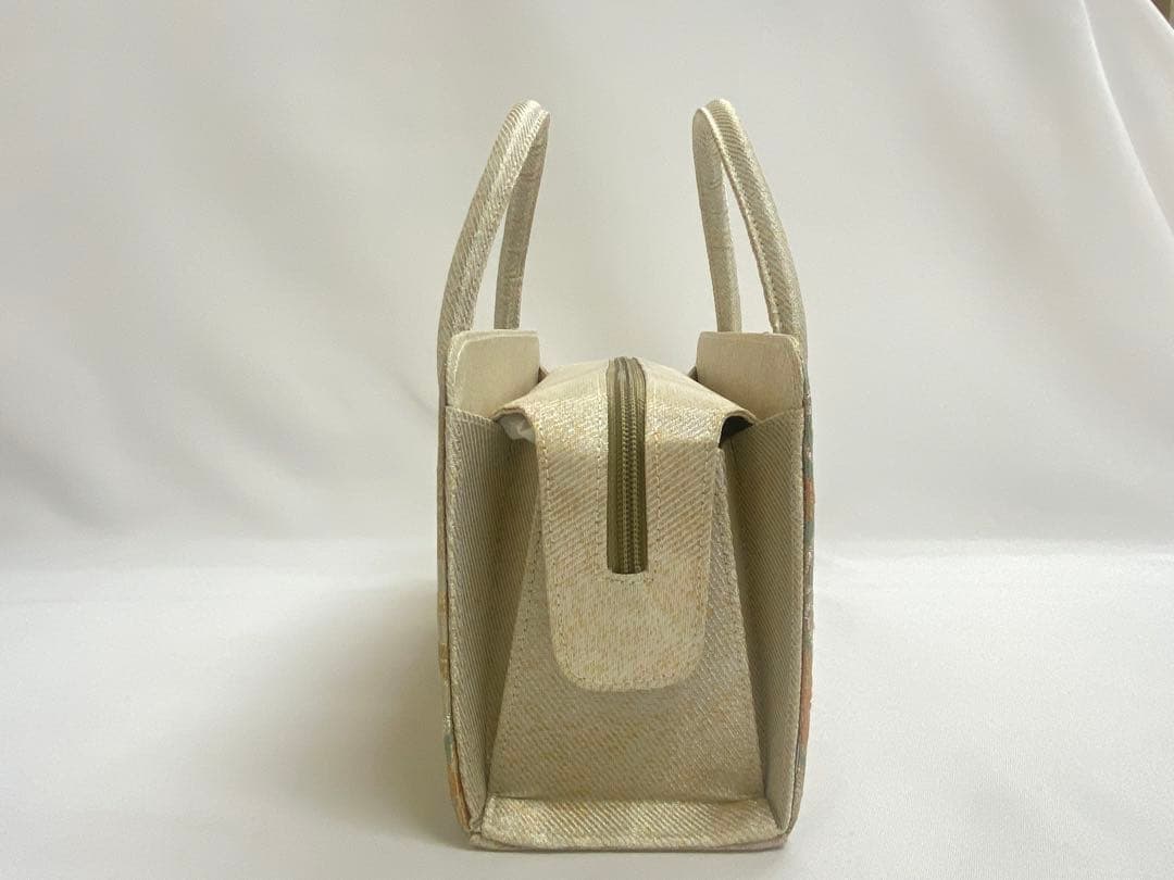 川島織物帯地　利休バッグ