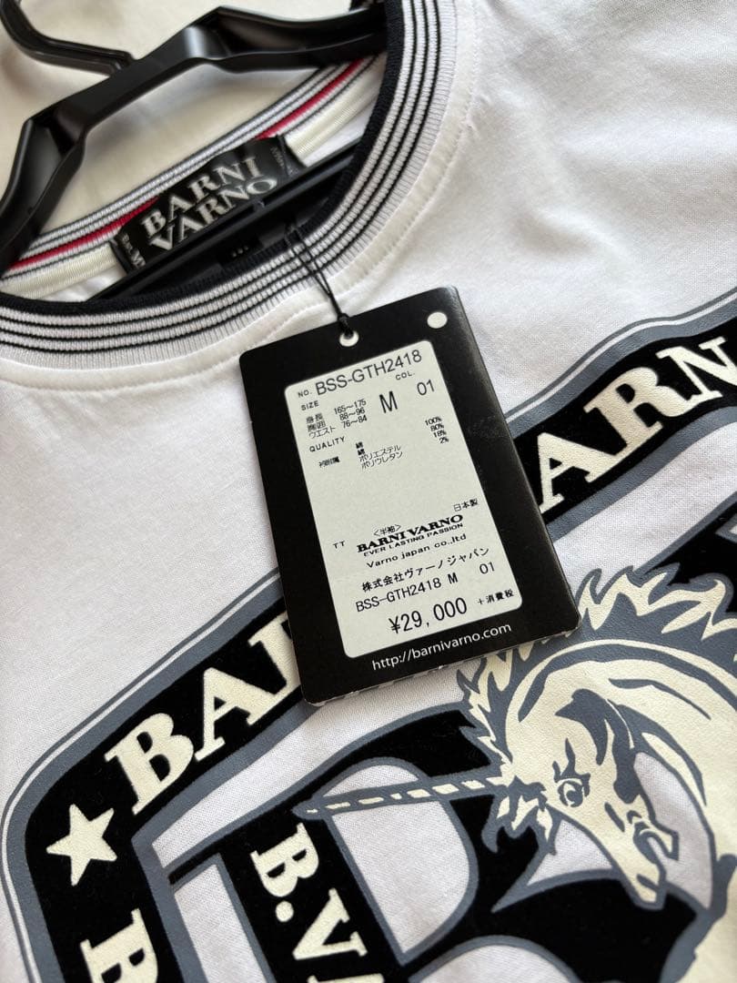 謙一 新品BARNI VARNOユニコーンプリント Tシャツ Mサイズ