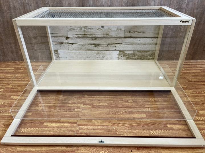 ＦandＫ爬虫類木製ケージ　ハリネズミケージ　900×450×450