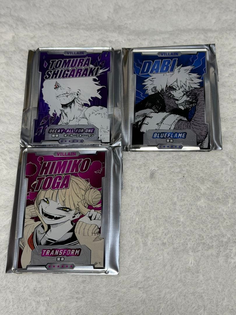 ヒロアカ　ステータスカード　ジャンフェス　コンプリートセット