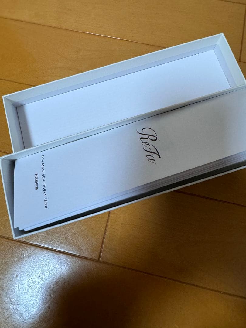 あいうえみ　ReFa ヘアアイロン ブラック